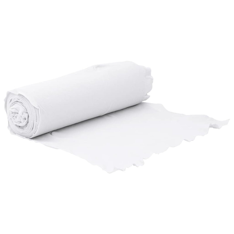 Vidaxl Geotextile Membrane White 1 X 10 M Polyester Fibre, 1000cm H x 100cm W, White