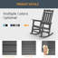 Chaise Adirondack berçante Juulia-570847355