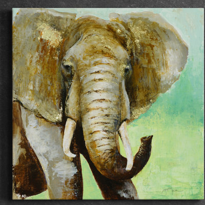 " Painterly Elephant "