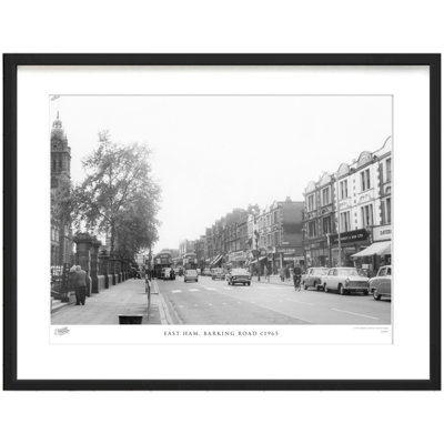East Ham, Barking Road C1965 by Francis Frith - Single Picture Frame Print