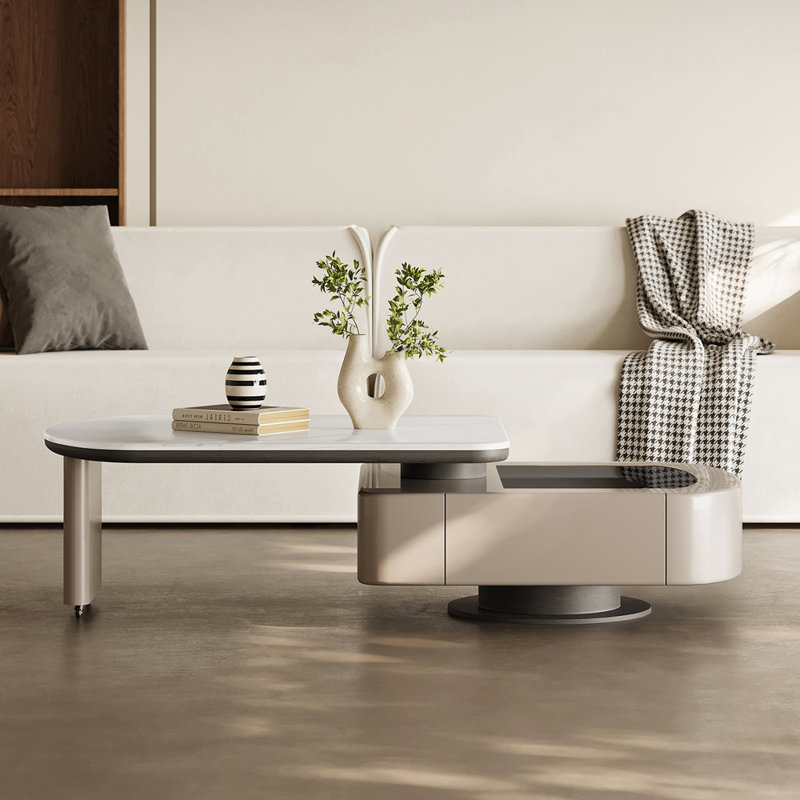 Table basse télescopique mobile italienne