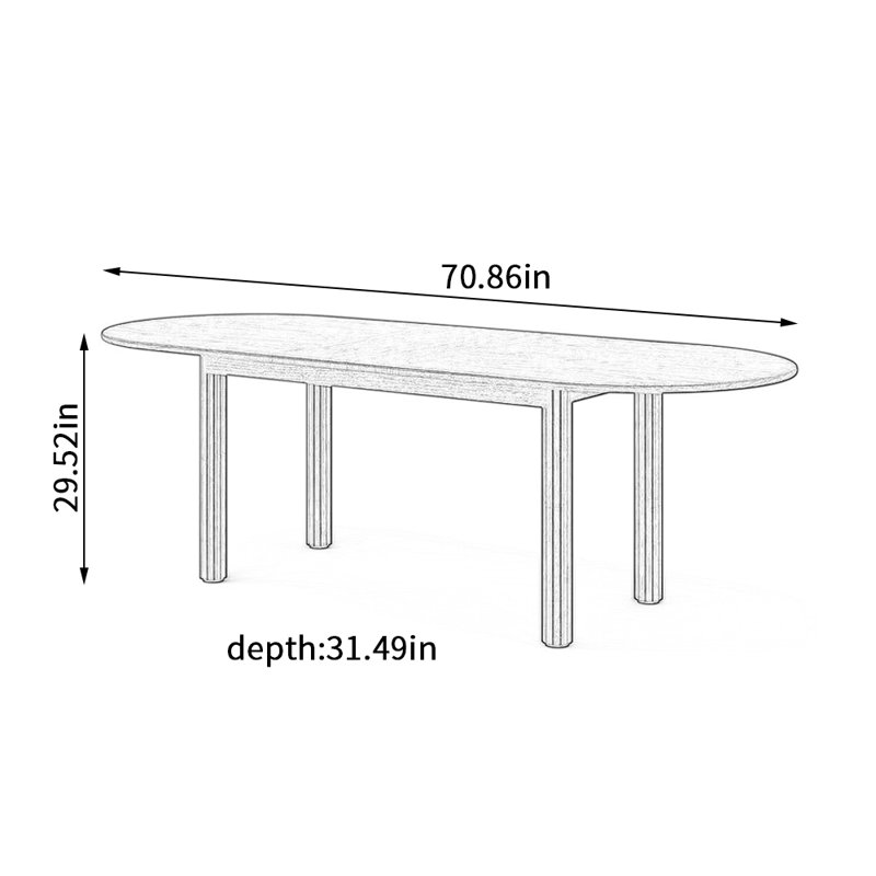 Cottone, Light Brown, 29.52"H x 70.86"L x 31.49"W