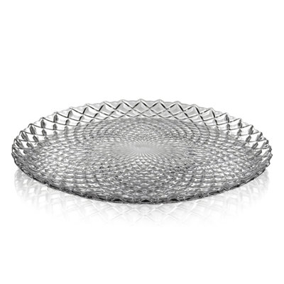 Lytia Glass Dinner Plate Set of 12