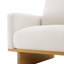 Chaise d'appoint moderne et minimaliste avec structure en bois massif, coussins moelleux et conception spacieuse - parfaite pour le salon, la chambre à coucher et le bureau-1155754246