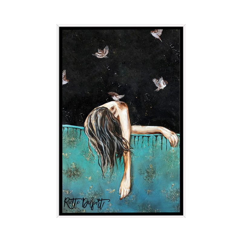 You Are Brave - RAZ310, Impression sur toile flottante sans passe-partout, H 60 po x l 40 po, Blanc