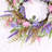 Artificial Spring Summer Daisy Mini Eucalyptus Foliage Leaves Front Door Wreath