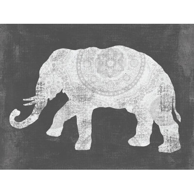Silver Raja Elephant II by Sue Schlabach