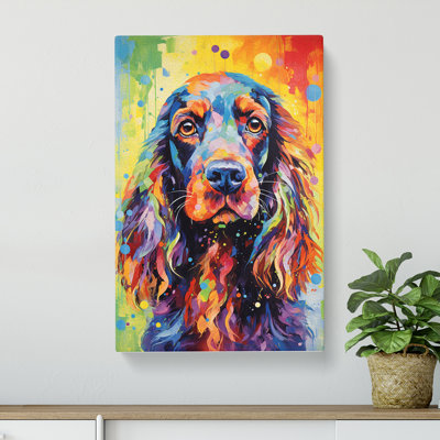 Cocker Spaniel Impressionism - Single Picture Frame Print
