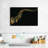 Abarca Flowing Golden Music Notes-107853963