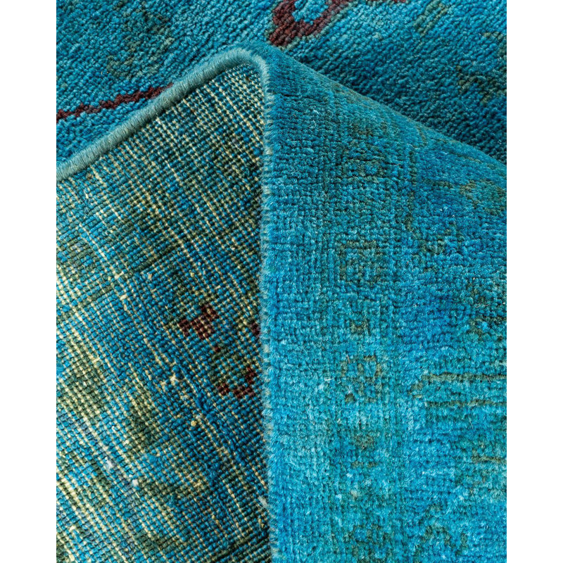 Fine Vibrance One-of-a-Kind 4' 1" X 6' 8" Hand Knotted Area Rug