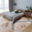 Tapis ivoire / bleu Abdul-Rahim-1629018011