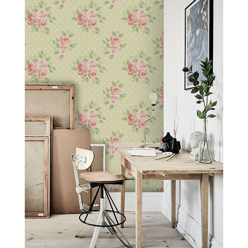 Minoru Matte Mural, Green, 250 x 104cm