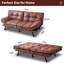 Canapé-lit convertible 71 po, canapé-lit futon simple-95924557