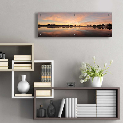 «Bayside Reflections» par Lori Deiter, art mural en verre acrylique