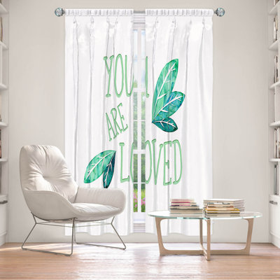 Ensemble de rideaux en polyester 2 pièces Maplecrest