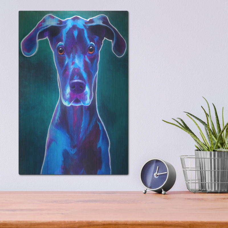 " Great Dane - Blue " by Dawg Painter
