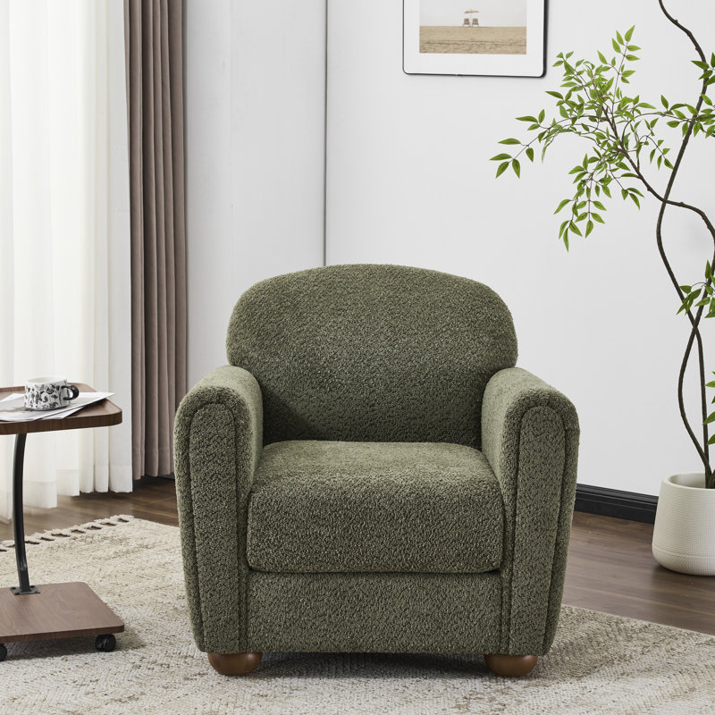 Fauteuil d'appoint Soren, Vert olive