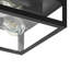 Messier Glass Semi Flush Mount