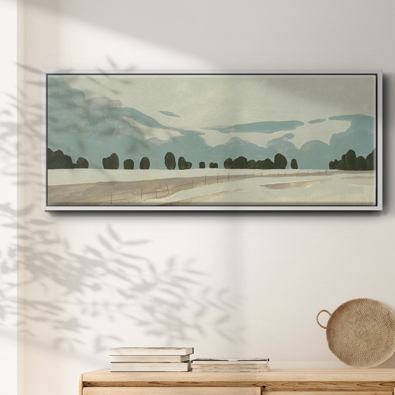Farmland Study IV- Framed Canvas