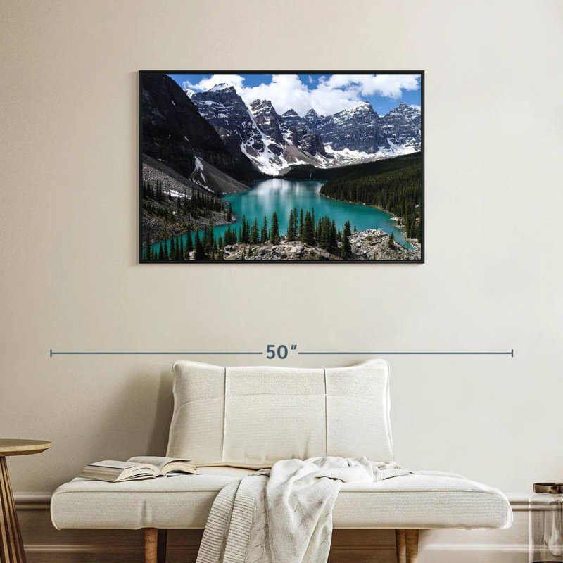 Paysage d'Alvord Lake Louise, H 25 po x l 37 po