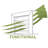 Rectangle Surface Mount Functional Brickmould Frame PVC Gable Vent-43322204