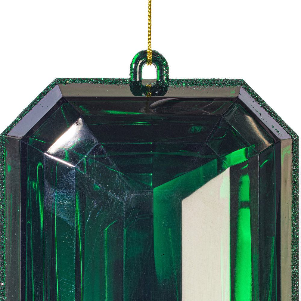 8" Shatterproof Holiday Ornament, Dark Green