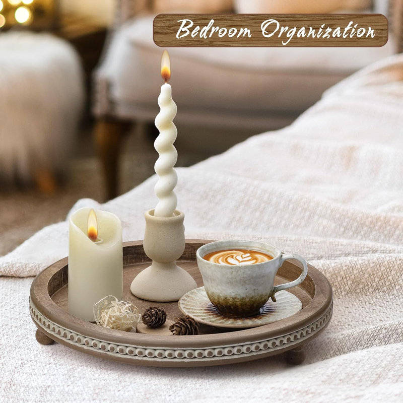 Megin Tray, Warm Brown