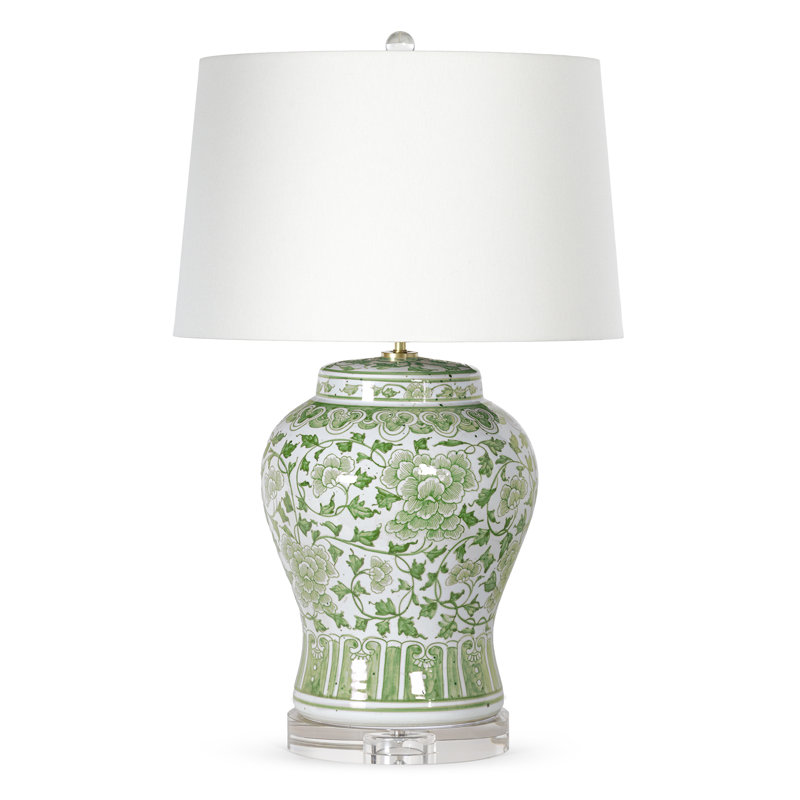 Briar Ceramic Table Lamp (Green)