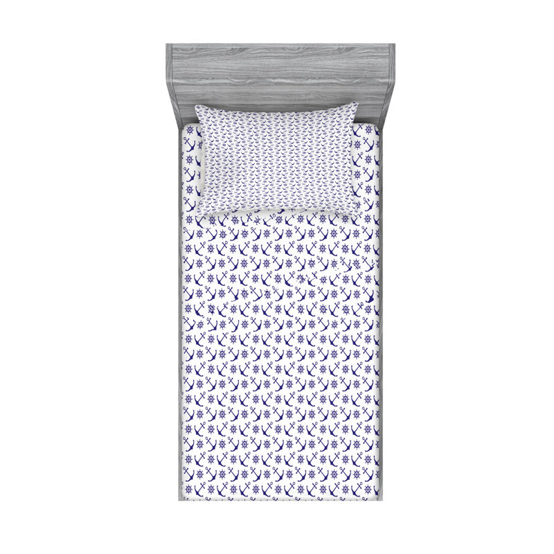 Microfiber Sheet Set, Twin XL Sheet Set with Fitted Sheet