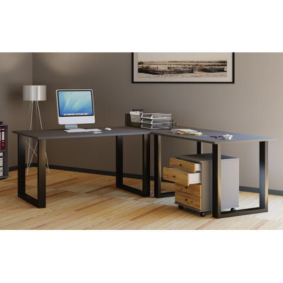 Rayanne L-Shaped Writing Desk