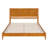 Amandah Low Profile Solid Wood Panel Bed-1063239675-1063239670