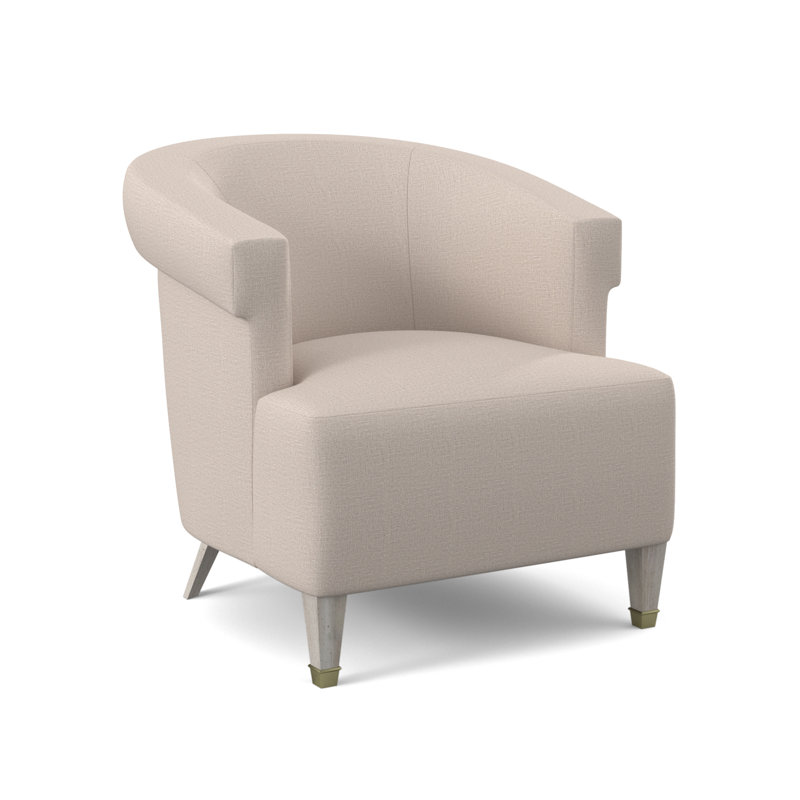 Fauteuil large de 30,5 po Madame, Lin Elise, Bisque