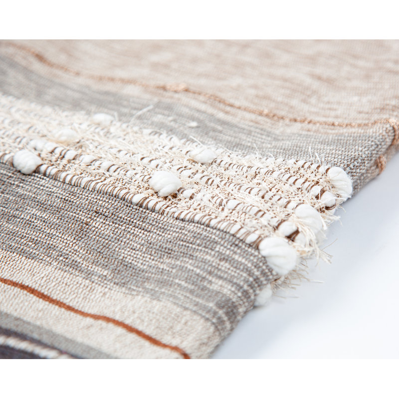 TIBA Embroidered Throw Blanket