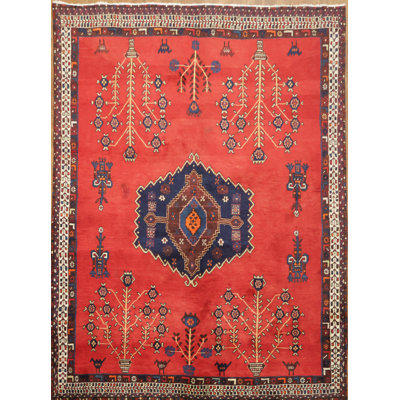 Vegetable Dye Traditional Area Rug 6x8