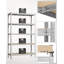 Kris Metal Height -Adjustable Shelving Unit-627305512-627305518