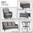 Bonia 8 Piece Wicker Rattan Sofa Seating Group with Cushions-1336717367-1336717366