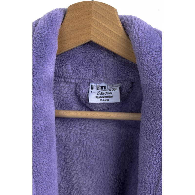 Peignoir en molleton pour enfants châle en molleton pour enfants, Enfants (7 à 8 ans) - Moyen, Lavande