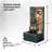 Benld Weather Resistant Floor Fountain with Light