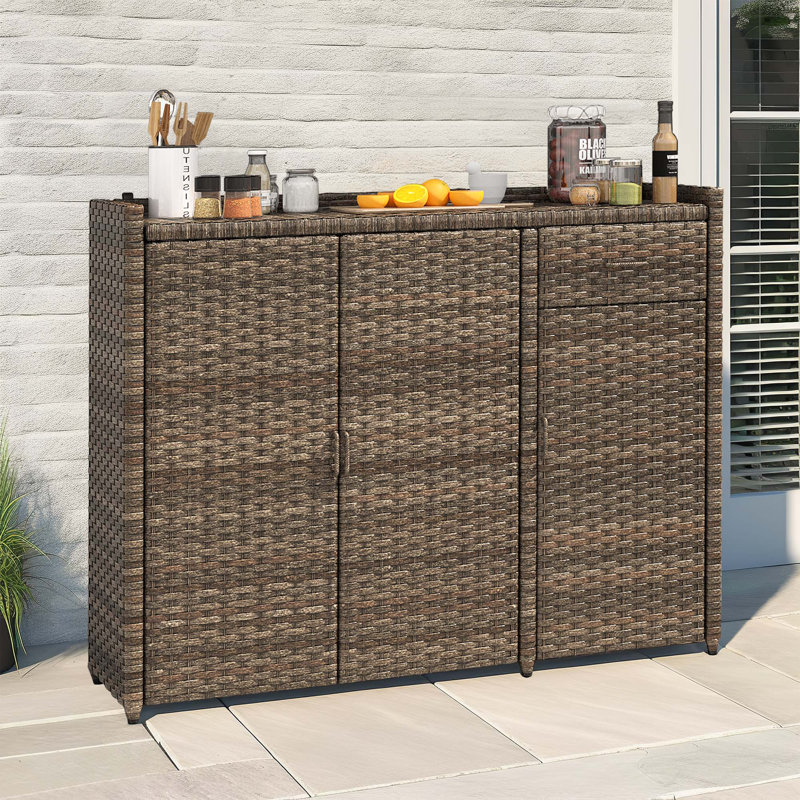 Large desserte Anthe, Brun