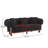 Round Arm Curved Sofa-880375559