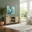 59-Inch Bohemian-Style Rattan TV Stand | 26 Inches High, Light Oak Color, Adjustable Shelves + Storage