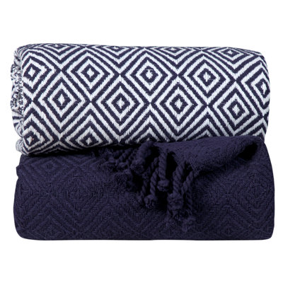  Jeté luxueux 100% coton