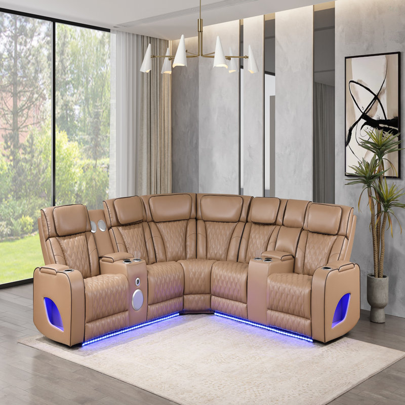 Canapé modulaire inclinable électrique Fortuner