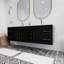 Ensemble de meuble-lavabo double mural 72 po Spring-1392428443