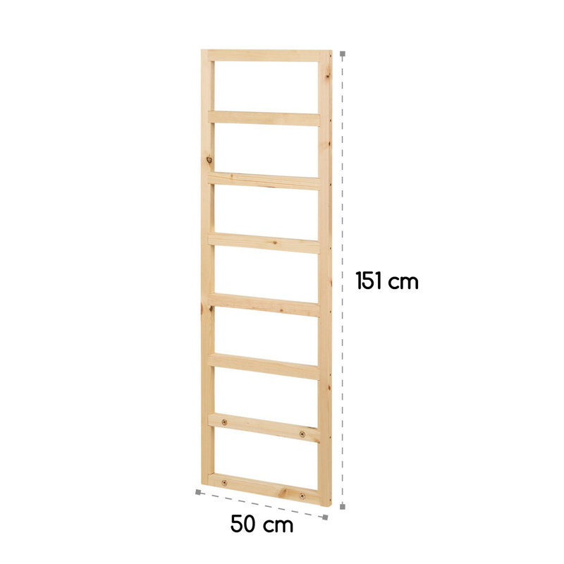151cm H Wood Lattice Panel Trellis, 151cm H x 50cm W x 19cm D
