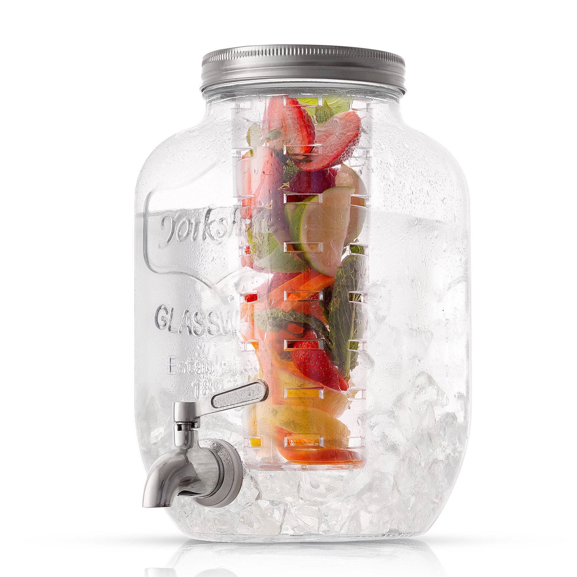 Brightware Glass Drink Dispenser – 1 Gallon
