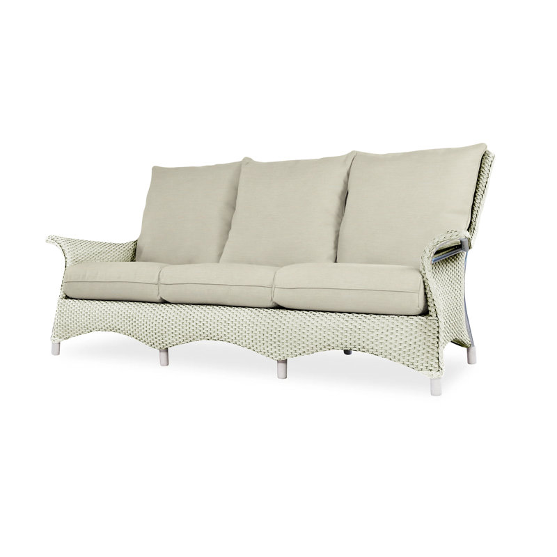 Mandalay Outdoor 3 - Seat, Ivory, Rumba Straw