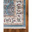 Tapis bleu floral Jackson-19382603