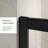 48.In W X 72.In H Single Sliding Framed Shower Door with 1/5 inch Clear Tempered Glass