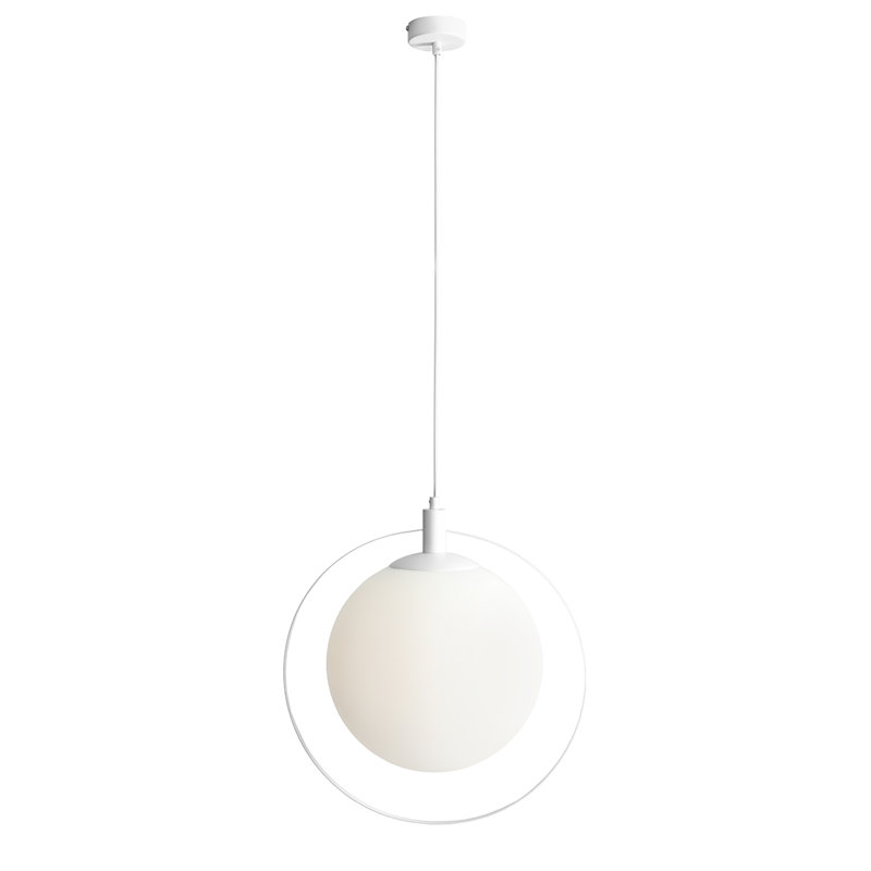 Chiu 1 - Light Sphere Pendant, White